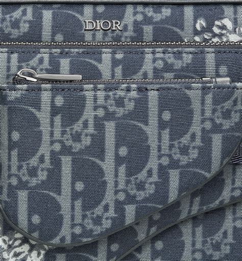 dior tears saddle bag|DIOR TEARS Saddle Triple Pouch Denim Blue Dior .